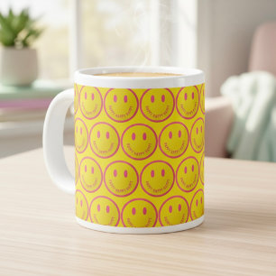 Taza De Café Gigante Feliz café gigante