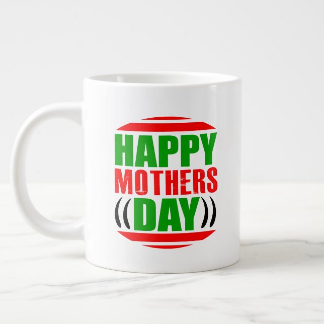 Taza De Café Gigante Feliz Día de la Madre-13335 (Izquierda)