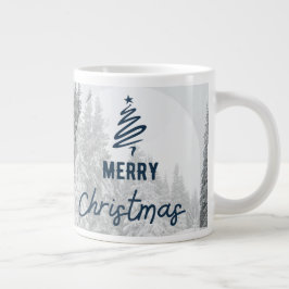 TAZA DE CAFÉ GIGANTE FELIZ DÍA DE NAVIDAD