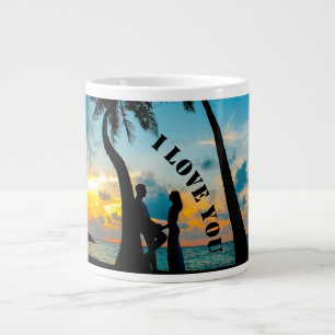 Taza De Café Gigante Feliz Día de San Valentín 2022