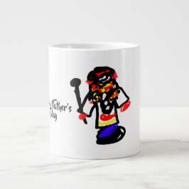 Taza De Café Gigante Feliz Día del Padre