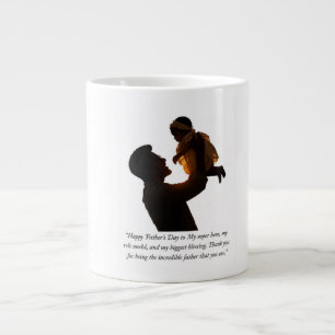 Taza De Café Gigante Feliz Día del Padre