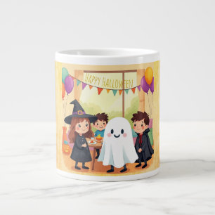 Taza De Café Gigante Feliz Halloween, Fiesta Espeluznante Espectacular