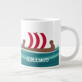 Taza De Café Gigante Feliz Viaje