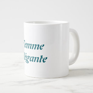 Taza De Café Gigante Femme Élégante Specialty Mug
