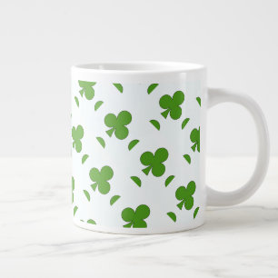 Taza De Café Gigante Festividad del Día de Shamrock St. Patrick