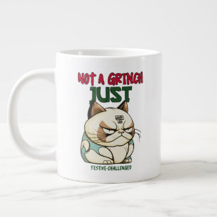 Taza De Café Gigante Festividad divertida no es sólo una fiesta de Grin