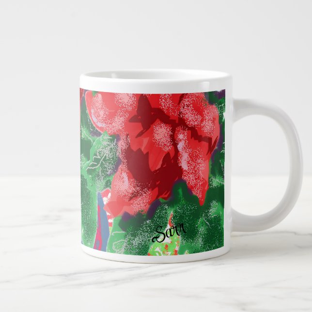 Taza De Café Gigante Festividad: Navidades sintiéndose (Derecha)