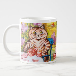 Taza De Café Gigante Fiesta de Cat Garden