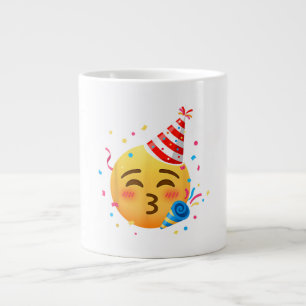 Taza De Café Gigante Fiesta de Emoticonos Divertidos