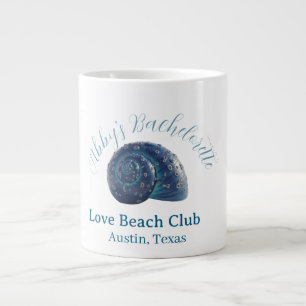 Taza De Café Gigante fiesta de soltera club de playa azul concha nombre