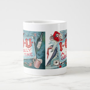 Taza De Café Gigante Fiesta de Vicios Antiguos, Juegos de Azar Bebida F