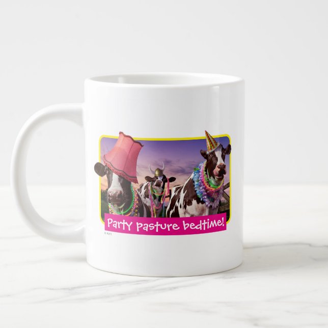 Taza De Café Gigante Fiesta Hasta Que Las Vacas Vengan A Casa (Izquierda)