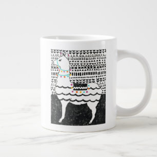 Taza De Café Gigante Fiesta Llama