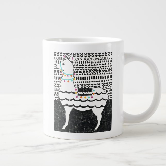 Taza De Café Gigante Fiesta Llama