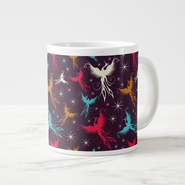 Taza De Café Gigante Figura modelo de los pájaros de Phoenix (Derecha)
