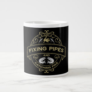 Taza De Café Gigante Fijación de tuberías y captura