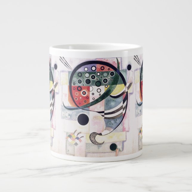 Taza De Café Gigante Fijo - Kandinsky (Frente)