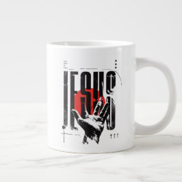 Taza De Café Gigante Filipenses 2:9 Nombre Sobre Todos los Nombres Retr