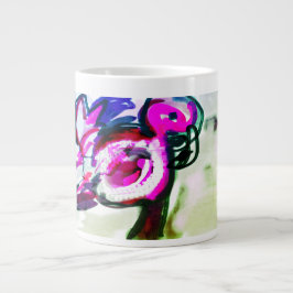 Taza De Café Gigante Flamingo