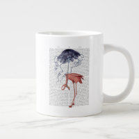 Flamingo y Parasol