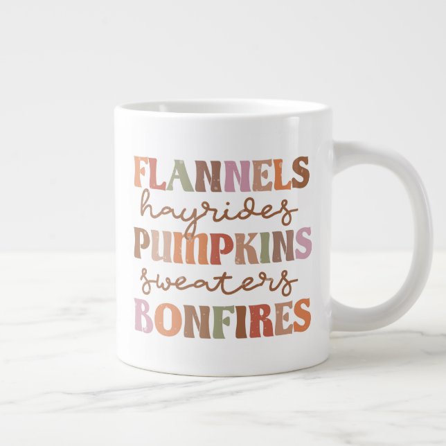 Taza De Café Gigante Flandes Pumpkins Bonus (Derecha)