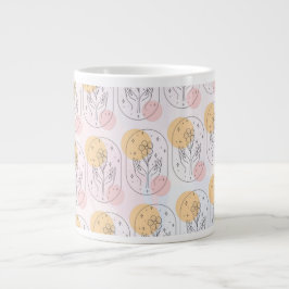 Taza De Café Gigante Flor