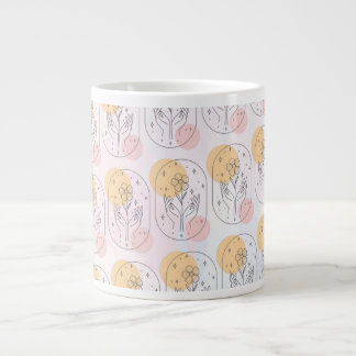 Taza De Café Gigante Flor