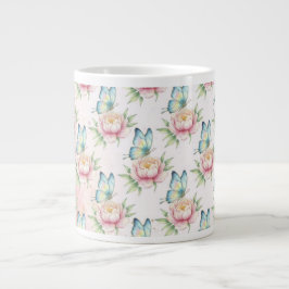 Taza De Café Gigante Flor