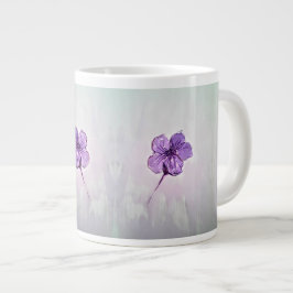 Taza De Café Gigante Flor hibiscus