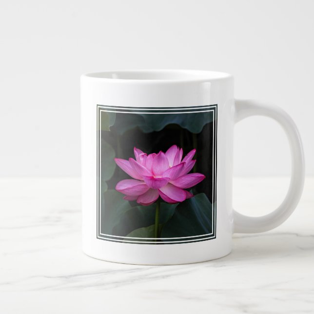 Taza De Café Gigante Flor Lotus (Derecha)