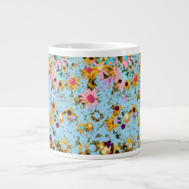 Taza De Café Gigante floral