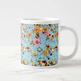 Taza De Café Gigante floral