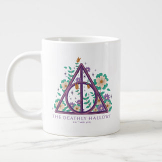 Taza De Café Gigante Floral Deathly Hallow Graphic