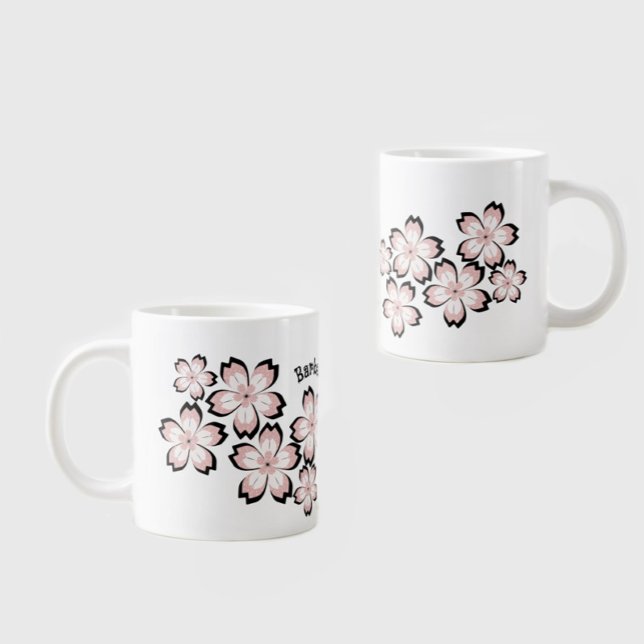 Taza De Café Gigante Floral floral (Subido por el creador)