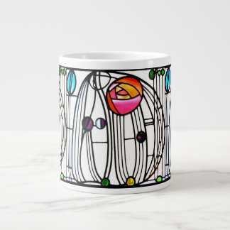 Taza De Café Gigante Flores Charles Rennie Mackintosh Ventana