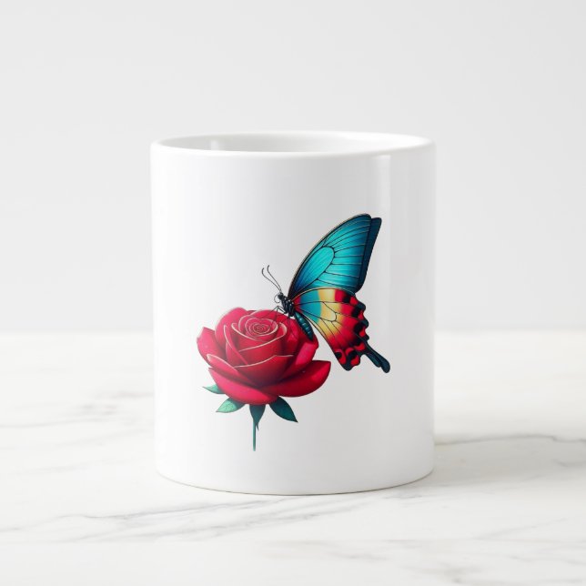 Taza De Café Gigante Flower tasting (Frente)