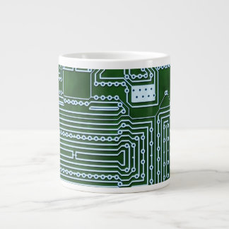 Taza De Café Gigante Fondo de placa de circuito
