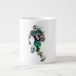 Taza De Café Gigante Football