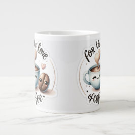 Taza De Café Gigante For the Love of Coffee Perfect Gift for Coffee Lov