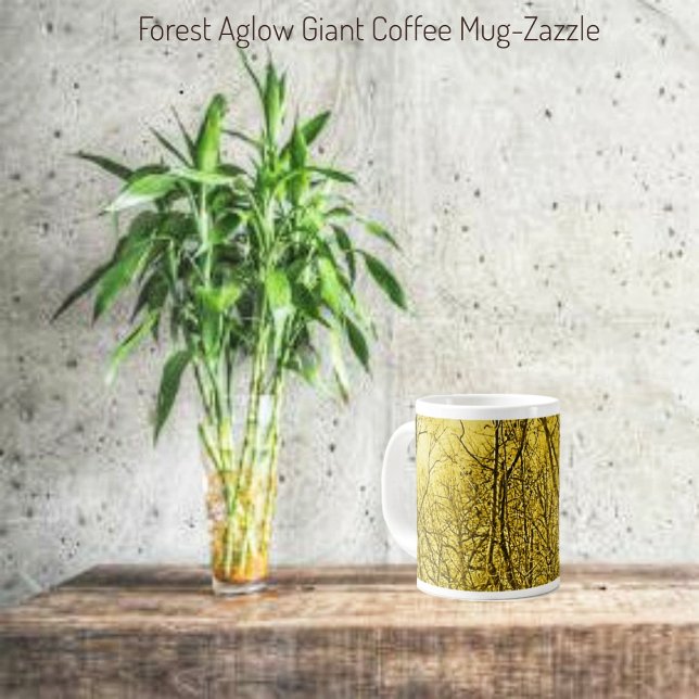 Taza De Café Gigante Forest Aglow (Subido por el creador)