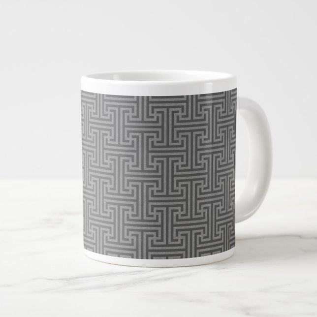 Taza De Café Gigante Formas geométricas simples (Derecha)