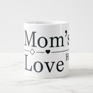 Taza De Café Gigante Fórmula de amor de mamá