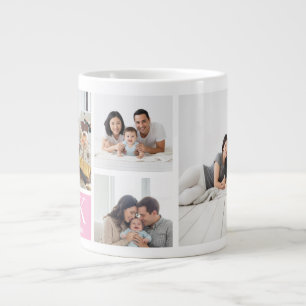 Taza De Café Gigante Foto Inicial Editable Feliz Día de San Valentín