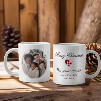 Taza De Café Gigante Foto personalizada Corazón joven