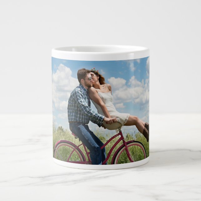 Taza De Café Gigante Foto personalizada personalizada  (Frente)