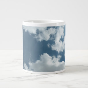 Taza De Café Gigante Fotografía abstracta de cielo nublado