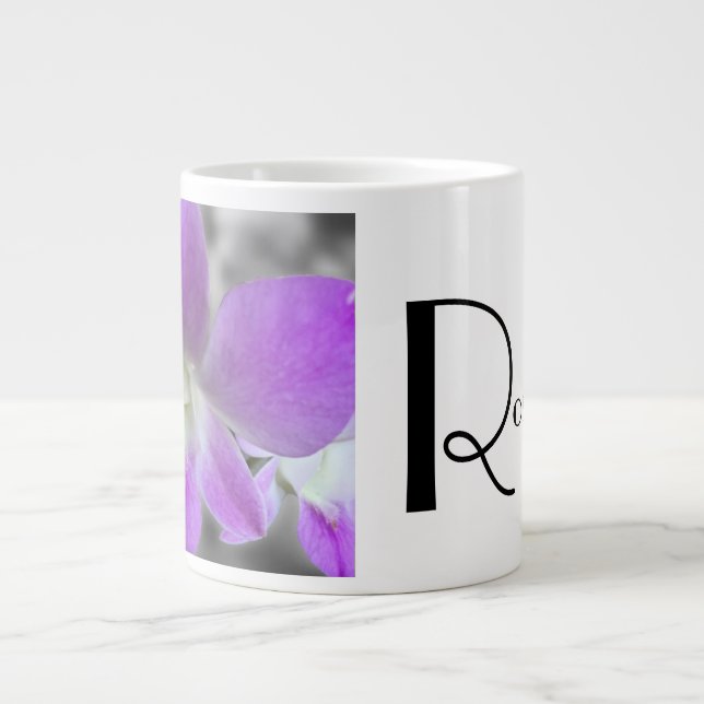 Taza De Café Gigante Fotografía personalizada extra grande (Frente)