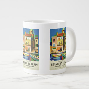 Taza De Café Gigante FRANCE Vintage Travel mugs