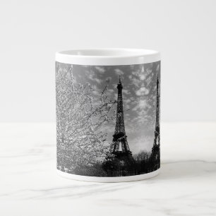 Taza De Café Gigante Francia de la Vintage París Torre Eiffel Café Giga